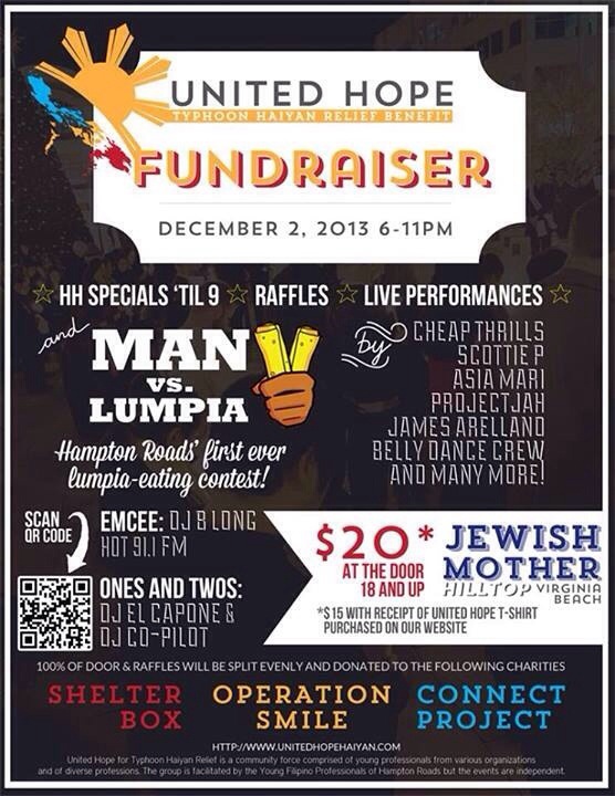 Typhoon Haiyan fundraising